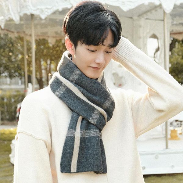 hats, scarves & gloves sets 2021 men and women winter couple scarf knit korean plaid student ethnic classic, Blue;gray
hats, scarves & gloves sets 2021 men and women winter couple scarf knit korean plaid student ethnic classic, Blue;gray