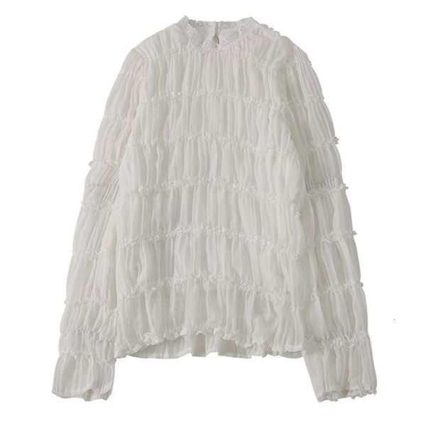 perhaps u women beige black solid lace patchwork shirt o neck puff long sleeve blouse ins shirt spring b0723, White
perhaps u women beige black solid lace patchwork shirt o neck puff long sleeve blouse ins shirt spring b0723, White