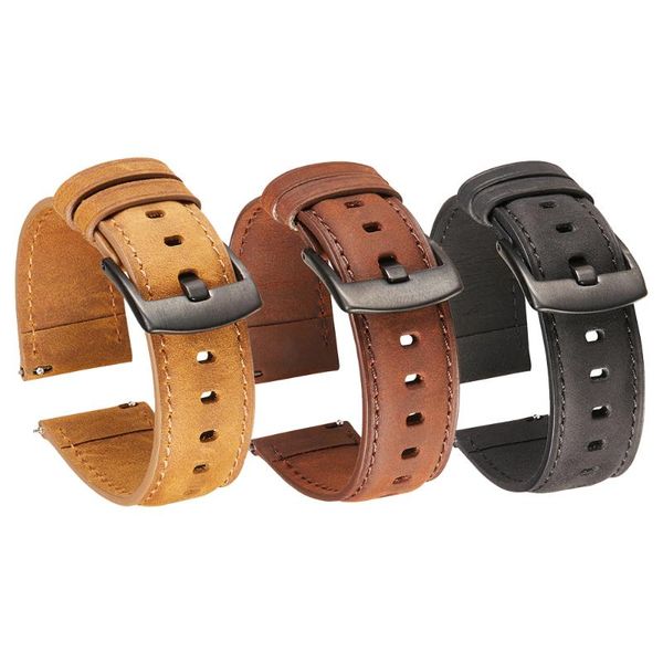 watch bands crazy horse leather strap for samsung galaxy 3 45mm 41mm band 46mm 42mm/s3 watchband bracelet accessories, Black;brown
watch bands crazy horse leather strap for samsung galaxy 3 45mm 41mm band 46mm 42mm/s3 watchband bracelet accessories, Black;brown