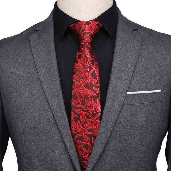 men's 2021 busins tie 7cm polyter silk wedding boutique shengzhou, Blue;purple