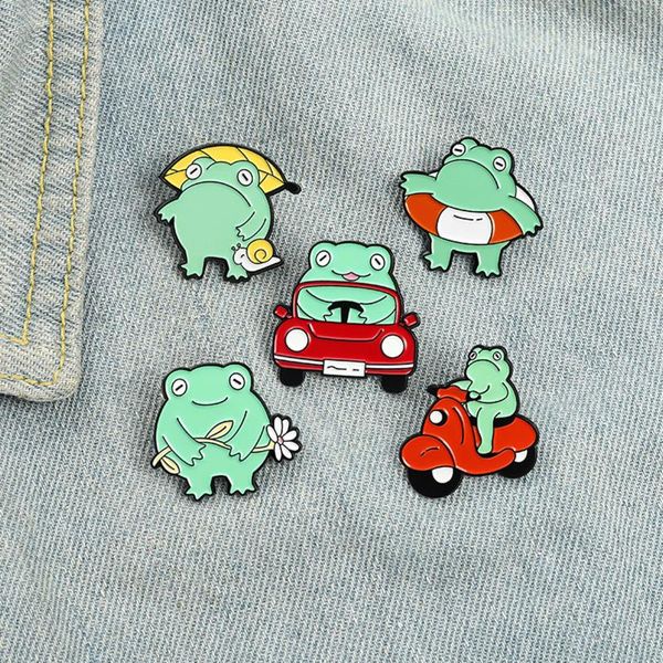 pins, brooches 2021 trend enamel pins cartoon cute funny frog brooch collar pin broches for women clothing metal badges jewelry accessories, Gray
pins, brooches 2021 trend enamel pins cartoon cute funny frog brooch collar pin broches for women clothing metal badges jewelry accessories, Gray
