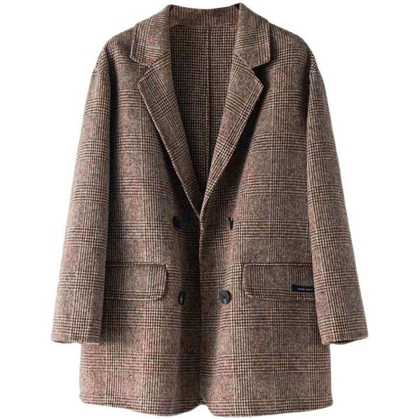 women's wool & blends ins 2021 autumn and winter double-sided cashmere coat korean mid-length, Black
women's wool & blends ins 2021 autumn and winter double-sided cashmere coat korean mid-length, Black