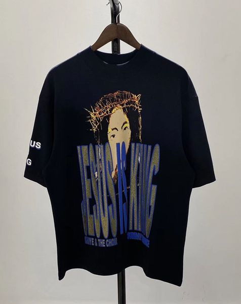 2021 new awge jesus is king t-shirt kanye west t-shirts oversize men women sunday service tee shiny print nfuw, White;black
2021 new awge jesus is king t-shirt kanye west t-shirts oversize men women sunday service tee shiny print nfuw, White;black