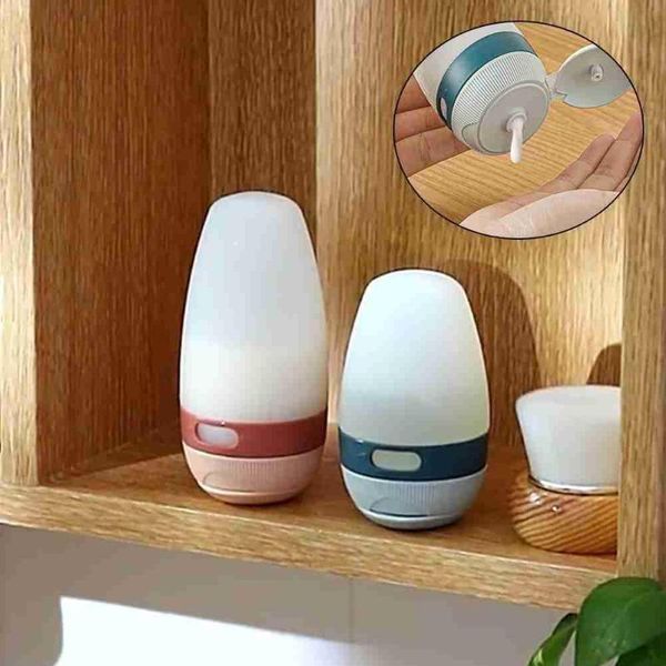 storage bottles & jars 50/80ml silicone refillable bottle travel portable leak proof lotion shampoo shower gel empty easy to clean bottling
storage bottles & jars 50/80ml silicone refillable bottle travel portable leak proof lotion shampoo shower gel empty easy to clean bottling