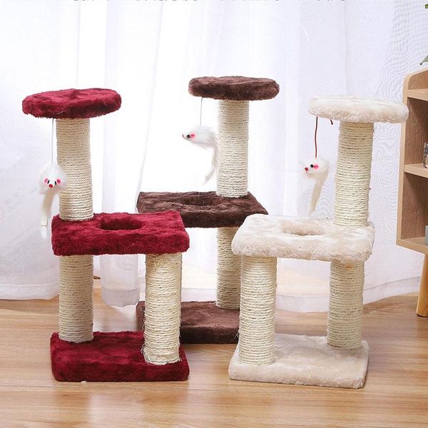 cat toys climbing tree scratching post board molar toy three layers play training home living
cat toys climbing tree scratching post board molar toy three layers play training home living