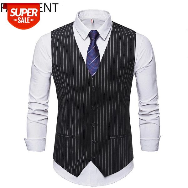new striped vests mens suit vest classic black grey business vest waistcoat men british blazer for men sleeveless #ik89, Black;white
new striped vests mens suit vest classic black grey business vest waistcoat men british blazer for men sleeveless #ik89, Black;white