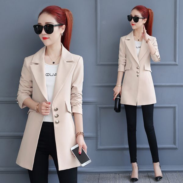 little feminine spring andautumn new ol'thin lady sleeves wild parka jacket exx5, White;black
little feminine spring andautumn new ol'thin lady sleeves wild parka jacket exx5, White;black