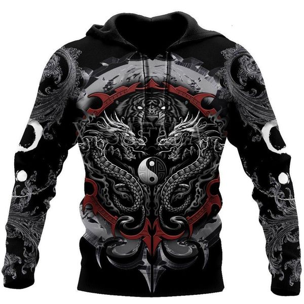 men's hoodies & sweatshirts dragon tiger yin and yang 3d print hoodie man women harajuku outwear zipper pullover sweatshirt casual jack, Black
men's hoodies & sweatshirts dragon tiger yin and yang 3d print hoodie man women harajuku outwear zipper pullover sweatshirt casual jack, Black