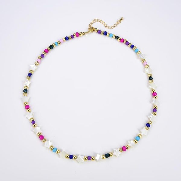 chokers kkbead shell star necklace sweet and romantic wedding gift choker gold color beaded for women seed bead coller jewelry, Golden;silver
chokers kkbead shell star necklace sweet and romantic wedding gift choker gold color beaded for women seed bead coller jewelry, Golden;silver