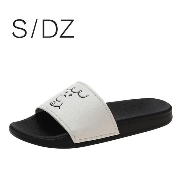 slippers sdz home summer floor skid proof indoor family solid color flat bathroom bath slides women, Black
slippers sdz home summer floor skid proof indoor family solid color flat bathroom bath slides women, Black