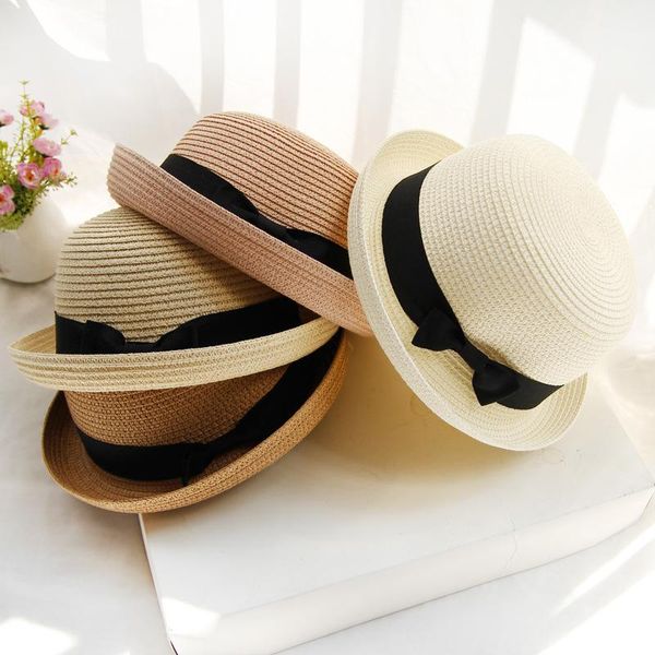 wide brim hats summer parent-child kids hat beach sun for women baby chapeu de praia chapeau paille visor panama sombreros sol cap, Blue;gray
wide brim hats summer parent-child kids hat beach sun for women baby chapeu de praia chapeau paille visor panama sombreros sol cap, Blue;gray