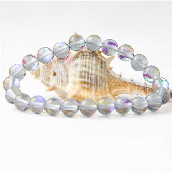 charm bracelets 2021 handmade mermaid moonstone glowing aura glass bracelet matte 8mm elastic beads for her women christmas gift, Golden;silver
charm bracelets 2021 handmade mermaid moonstone glowing aura glass bracelet matte 8mm elastic beads for her women christmas gift, Golden;silver