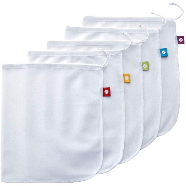 hanging baskets reusable produce bags-washable mesh bags for fruits and vegetables, tough tear proof, eco-friendly, set of 5
hanging baskets reusable produce bags-washable mesh bags for fruits and vegetables, tough tear proof, eco-friendly, set of 5
