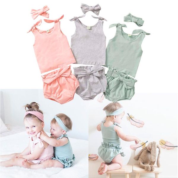 clothing sets 0-3y 3pcs baby girl summer outfits keep warm velvet sleeveless tie knot tank vest + bloomers headband, White
clothing sets 0-3y 3pcs baby girl summer outfits keep warm velvet sleeveless tie knot tank vest + bloomers headband, White