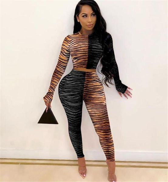 two colors panelled long sleeve long pants womens 2pcs sets casual females clothing leopard print womens designer tracksuits fashion, Gray
two colors panelled long sleeve long pants womens 2pcs sets casual females clothing leopard print womens designer tracksuits fashion, Gray