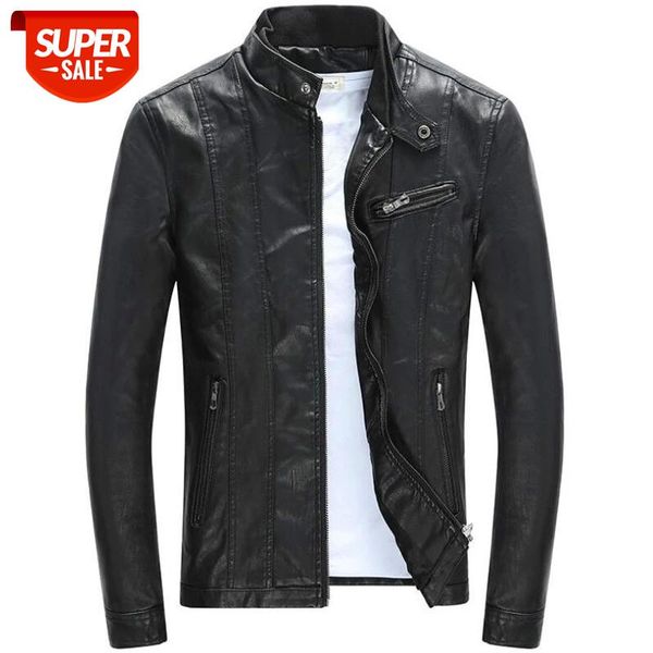 2020 autumn winter motorcycle biker faux leather jacket men fashion slim fit pu leather coats thick velvet coats jaqueta couro #5y4w, Black;brown
2020 autumn winter motorcycle biker faux leather jacket men fashion slim fit pu leather coats thick velvet coats jaqueta couro #5y4w, Black;brown