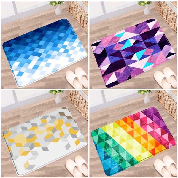bath mats color plaid bathroom mat modern geometric pattern non-slip rug flannel home floor decor toilet kitchen doorway aisle carpet
bath mats color plaid bathroom mat modern geometric pattern non-slip rug flannel home floor decor toilet kitchen doorway aisle carpet