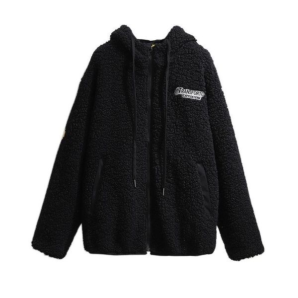 plus size outerwear & coats ladies autumn winter hoodie jacket for women large long sleeve loose black fleece warm thick coat 4xl 5xl 6xl
plus size outerwear & coats ladies autumn winter hoodie jacket for women large long sleeve loose black fleece warm thick coat 4xl 5xl 6xl