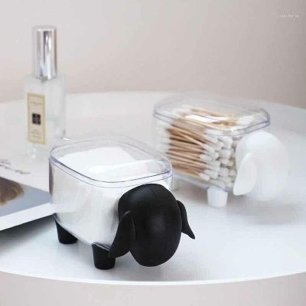 storage bottles & jars 1 pcs small sheep tank plastic deskbox toothpick cotton swab organizer
storage bottles & jars 1 pcs small sheep tank plastic deskbox toothpick cotton swab organizer