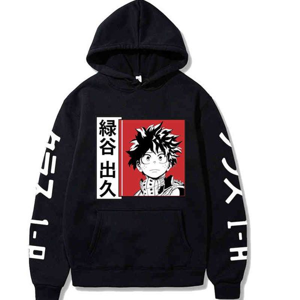 my hero academia hoodi harajuku sweatshirt men fashion fall winter pullover hoodie, Black
my hero academia hoodi harajuku sweatshirt men fashion fall winter pullover hoodie, Black