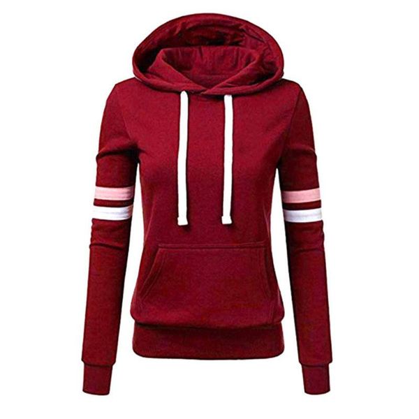 women's hoodies & sweatshirts casual women autumn solid color long sleeve hoodie pockets zipper sports outwear coat pocket, Black
women's hoodies & sweatshirts casual women autumn solid color long sleeve hoodie pockets zipper sports outwear coat pocket, Black