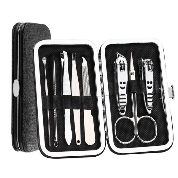 nail art kits 8pcs multifunction clippers set stainless steel pedicure scissor tweezer manicure kit portable travel tools g1215
nail art kits 8pcs multifunction clippers set stainless steel pedicure scissor tweezer manicure kit portable travel tools g1215