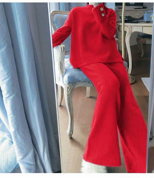 women's two piece pants sweater set, casual suit, sports pants, pants + sweater, autumn and winter, 2 pieces., White
women's two piece pants sweater set, casual suit, sports pants, pants + sweater, autumn and winter, 2 pieces., White
