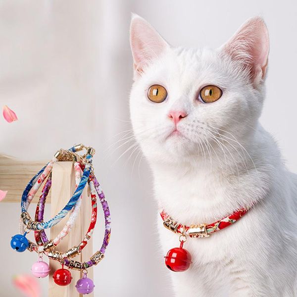 cat collars & leads bells retro style shrinkable japanese elastic band pet supplies with multiple color options 1pc
cat collars & leads bells retro style shrinkable japanese elastic band pet supplies with multiple color options 1pc
