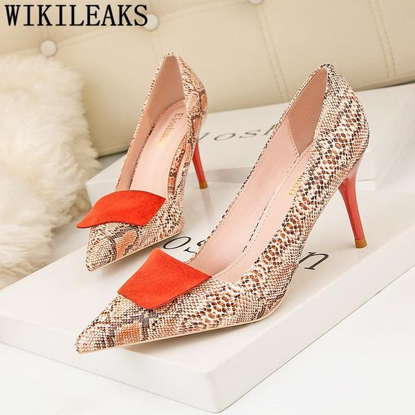 dress shoes snake print office women pointed toe heels pumps luxury fashion stilleto high tacones, Black
dress shoes snake print office women pointed toe heels pumps luxury fashion stilleto high tacones, Black