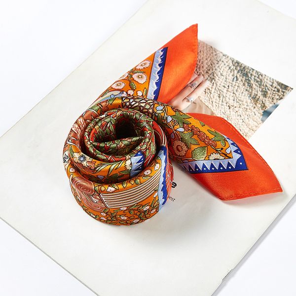 100% silk scarf women small kerchief printed hair scarfs female 53*53cm cute headband luxury neck scarves for ladies orange, Blue;gray
100% silk scarf women small kerchief printed hair scarfs female 53*53cm cute headband luxury neck scarves for ladies orange, Blue;gray
