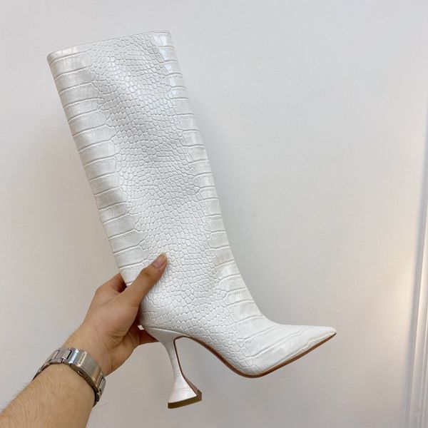 designers latest slide fashion long womens leather boots classic luxury customization brand woman shoes, Red;white
designers latest slide fashion long womens leather boots classic luxury customization brand woman shoes, Red;white