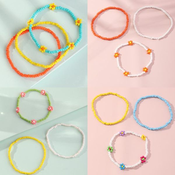 beaded, strands 2021 korean fashion cute flowers bracelets bohemian colorful beaded handmade bracelet for women couple trendy jewelry gift, Black
beaded, strands 2021 korean fashion cute flowers bracelets bohemian colorful beaded handmade bracelet for women couple trendy jewelry gift, Black