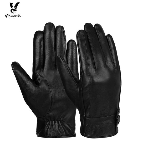fingerless gloves vbiger men waterproof winter pu leather warm touch screen mittens with thick short lining, Blue;gray
fingerless gloves vbiger men waterproof winter pu leather warm touch screen mittens with thick short lining, Blue;gray