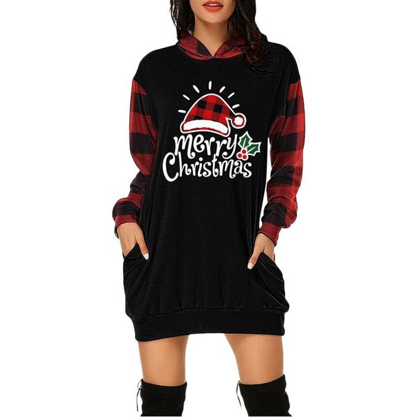 casual dresses xmas christmas print sweatshirt dress plaid long sleeve bag hip women's hooded women pocket hoodie 40#, Black;gray
casual dresses xmas christmas print sweatshirt dress plaid long sleeve bag hip women's hooded women pocket hoodie 40#, Black;gray