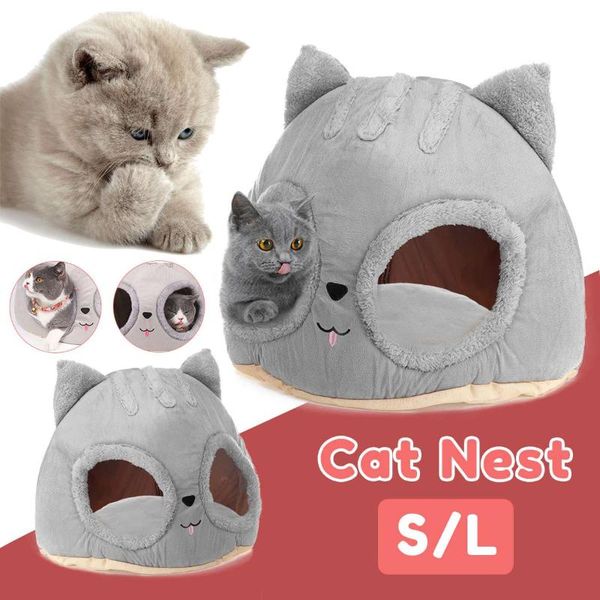 cat beds & furniture removable bed house semi-enclosed pet dog kennel deep sleep pad for small and cats products
cat beds & furniture removable bed house semi-enclosed pet dog kennel deep sleep pad for small and cats products