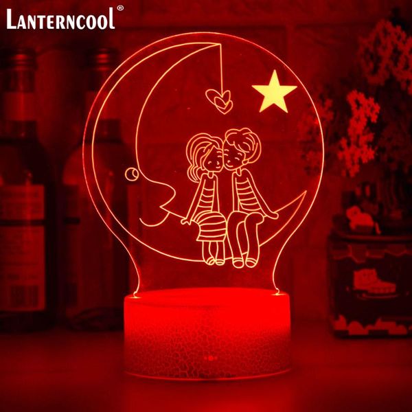 night lights romantic love 3d lamp heart-shaped moon acrylic led light decorative table valentine's day sweetheart wife's gift
night lights romantic love 3d lamp heart-shaped moon acrylic led light decorative table valentine's day sweetheart wife's gift