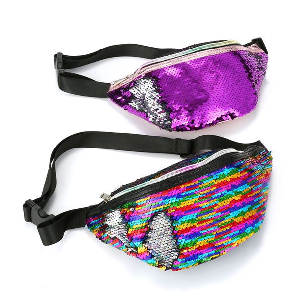 mermaid sequins waist bag girls colorful fashion travel pack women chest/belt bags for teenage kids hip packs glitte phone pouch
mermaid sequins waist bag girls colorful fashion travel pack women chest/belt bags for teenage kids hip packs glitte phone pouch