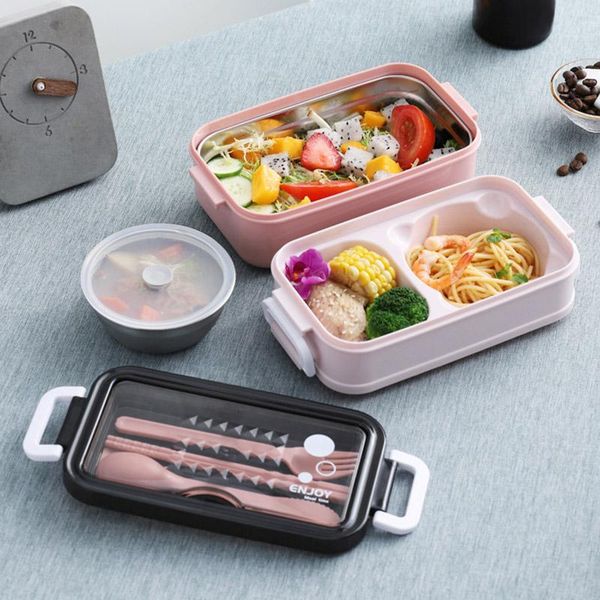 dinnerware sets 304 stainless steel thermal lunch box office worker bento single/double layer student children storage container store
dinnerware sets 304 stainless steel thermal lunch box office worker bento single/double layer student children storage container store