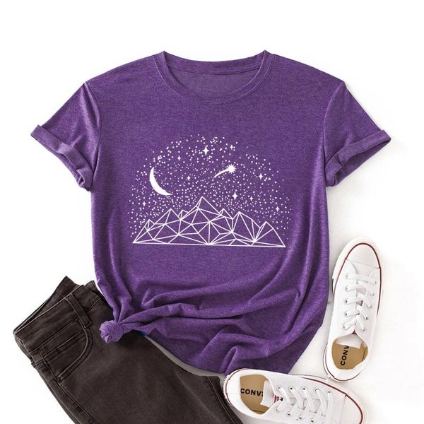 women's t-shirt woman summer t-shirts short sleeve starry sky graphic tee shirts for women female colorful casual clothing, White
women's t-shirt woman summer t-shirts short sleeve starry sky graphic tee shirts for women female colorful casual clothing, White