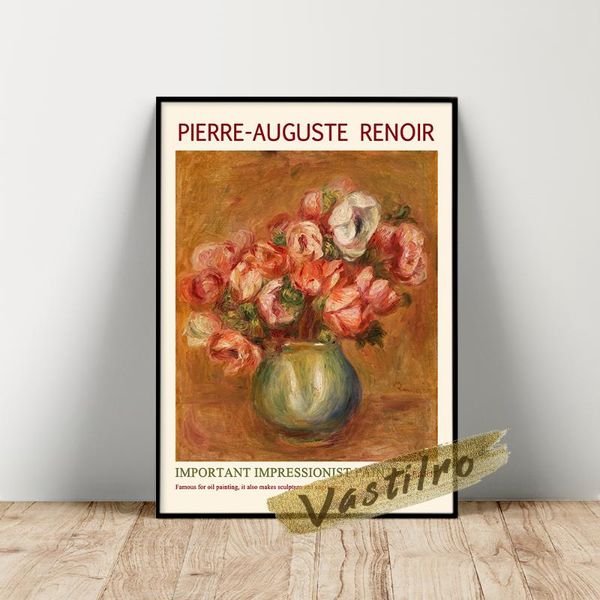 paintings pierre-auguste renoir exhibition poster, auguste anemones oil painting, vintage flower leaf wall art, vase bouquet prints
paintings pierre-auguste renoir exhibition poster, auguste anemones oil painting, vintage flower leaf wall art, vase bouquet prints