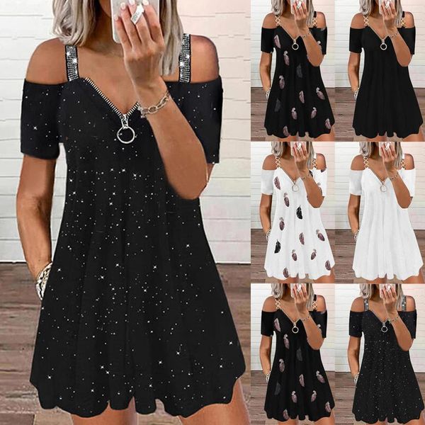 ethnic clothing zipper printing women summer dresses ladies cold shoulder v-neck casual mini dress sling short vestido de mujer robe, Red
ethnic clothing zipper printing women summer dresses ladies cold shoulder v-neck casual mini dress sling short vestido de mujer robe, Red