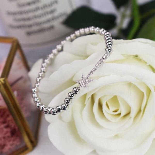hef jewelry original meteor bracelet female ins minority design light luxury fashion jewelry 925 silver, Golden;silver