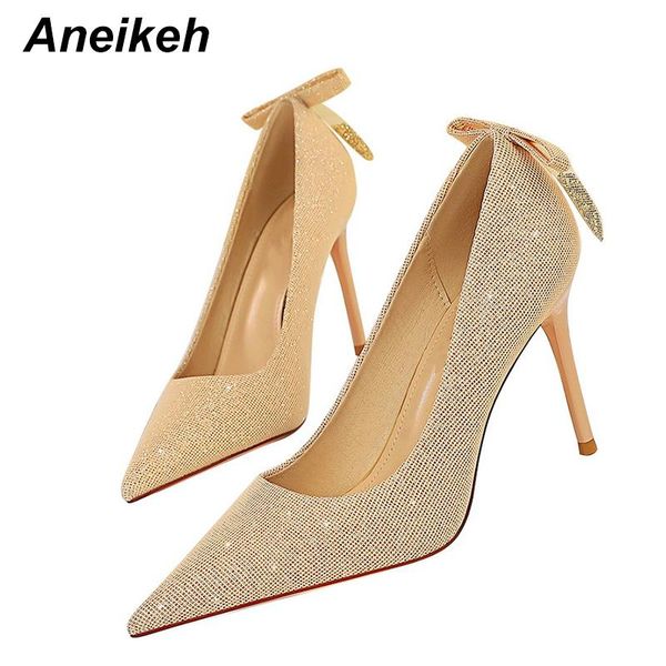 dress shoes aneikeh fashion spring/autumn women pu thin heels pointed toe pumps basic sequined cloth solid butterfly-knot slip-onparty, Black
dress shoes aneikeh fashion spring/autumn women pu thin heels pointed toe pumps basic sequined cloth solid butterfly-knot slip-onparty, Black