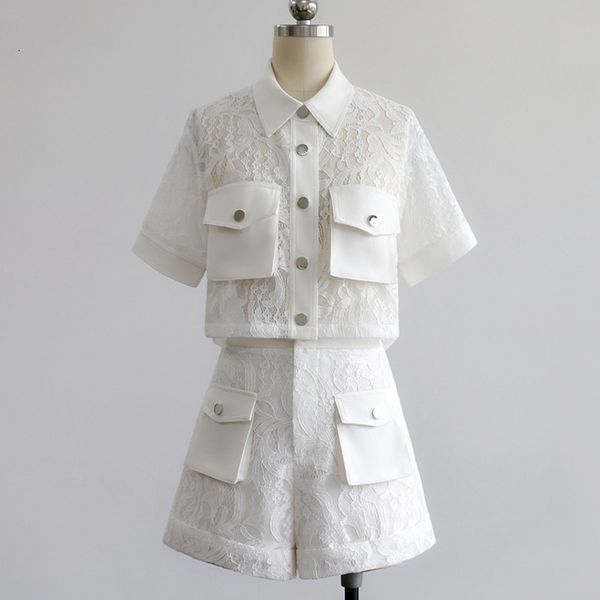 women's jumpsuits & rompers summer 2 piece set women outfits single-breasted short shirt blouse + high waist wide leg shorts ensem, Black;white
women's jumpsuits & rompers summer 2 piece set women outfits single-breasted short shirt blouse + high waist wide leg shorts ensem, Black;white