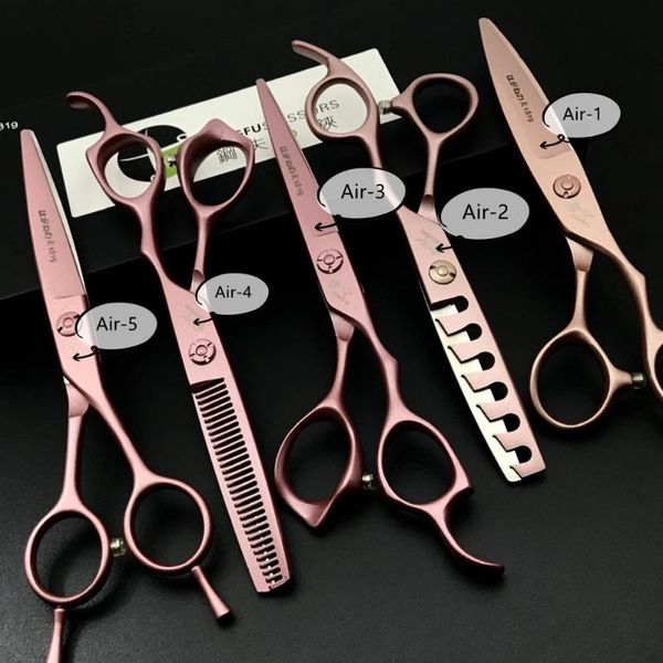 hair scissors professional hairdressing 6.0 440c barber japanese steel special set cutting tools
hair scissors professional hairdressing 6.0 440c barber japanese steel special set cutting tools