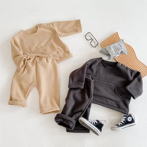 solid baby boy girls clothes suits casual baby girl clothing sets children suit hoodies sweatshirts sports pants autumn kids set, Blue;gray
solid baby boy girls clothes suits casual baby girl clothing sets children suit hoodies sweatshirts sports pants autumn kids set, Blue;gray