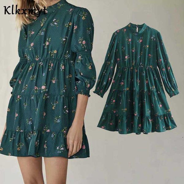 klkxmyt za dress women spring fashion floral printed three quarter sleeve mini woman loose female casual es 210527, Black;gray
klkxmyt za dress women spring fashion floral printed three quarter sleeve mini woman loose female casual es 210527, Black;gray