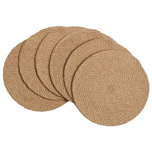 mats & pads 6 pcs round flax placemats,heat insulation pot holders trivet 12 inch thick for dishes bowls pans
mats & pads 6 pcs round flax placemats,heat insulation pot holders trivet 12 inch thick for dishes bowls pans