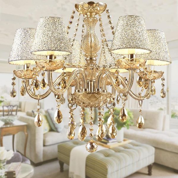 modern crystal chandelier with lampshade for bedroom kitchen dining room lustre de cristal cognac color lampadari cristallo
modern crystal chandelier with lampshade for bedroom kitchen dining room lustre de cristal cognac color lampadari cristallo