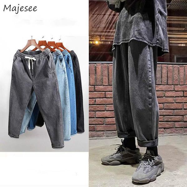 men's jeans men solid plus size 3xl denim trousers simple loose retro all-match casual streetwear korean style straight ulzzang, Blue
men's jeans men solid plus size 3xl denim trousers simple loose retro all-match casual streetwear korean style straight ulzzang, Blue